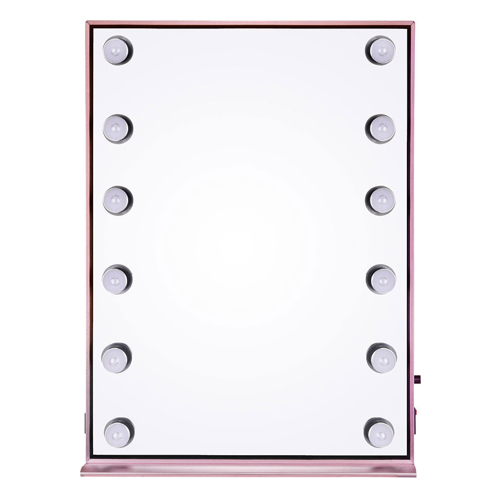 Byootique Hollywood Vanity Mirror Tabletop/Wall, 24x34