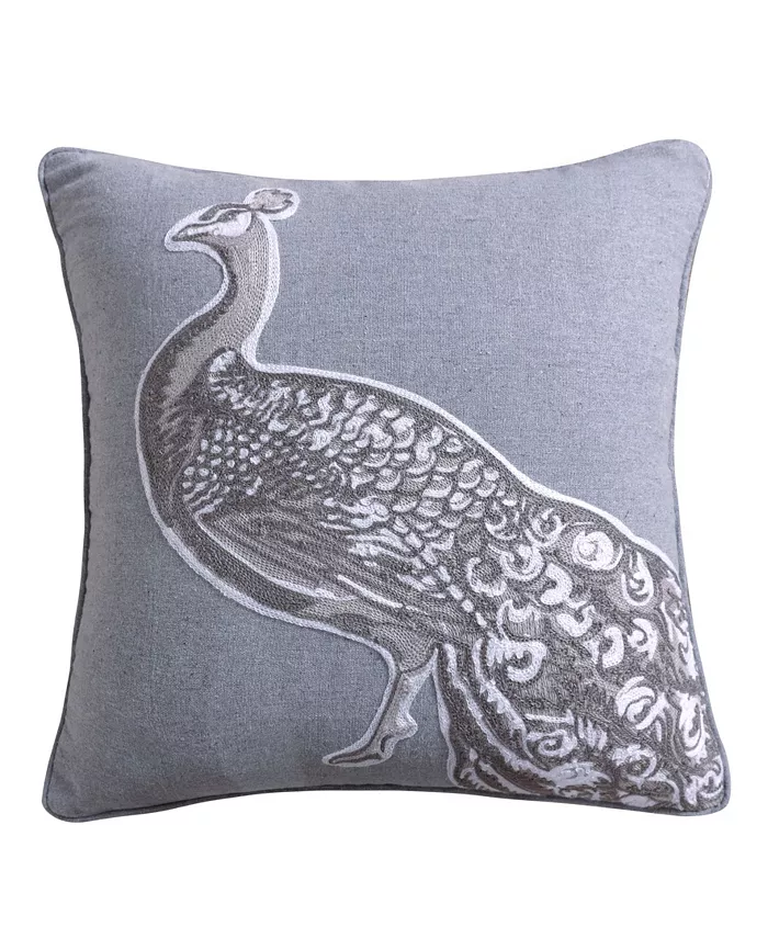 Levtex Pisa Peacock Decorative Pillow， 18