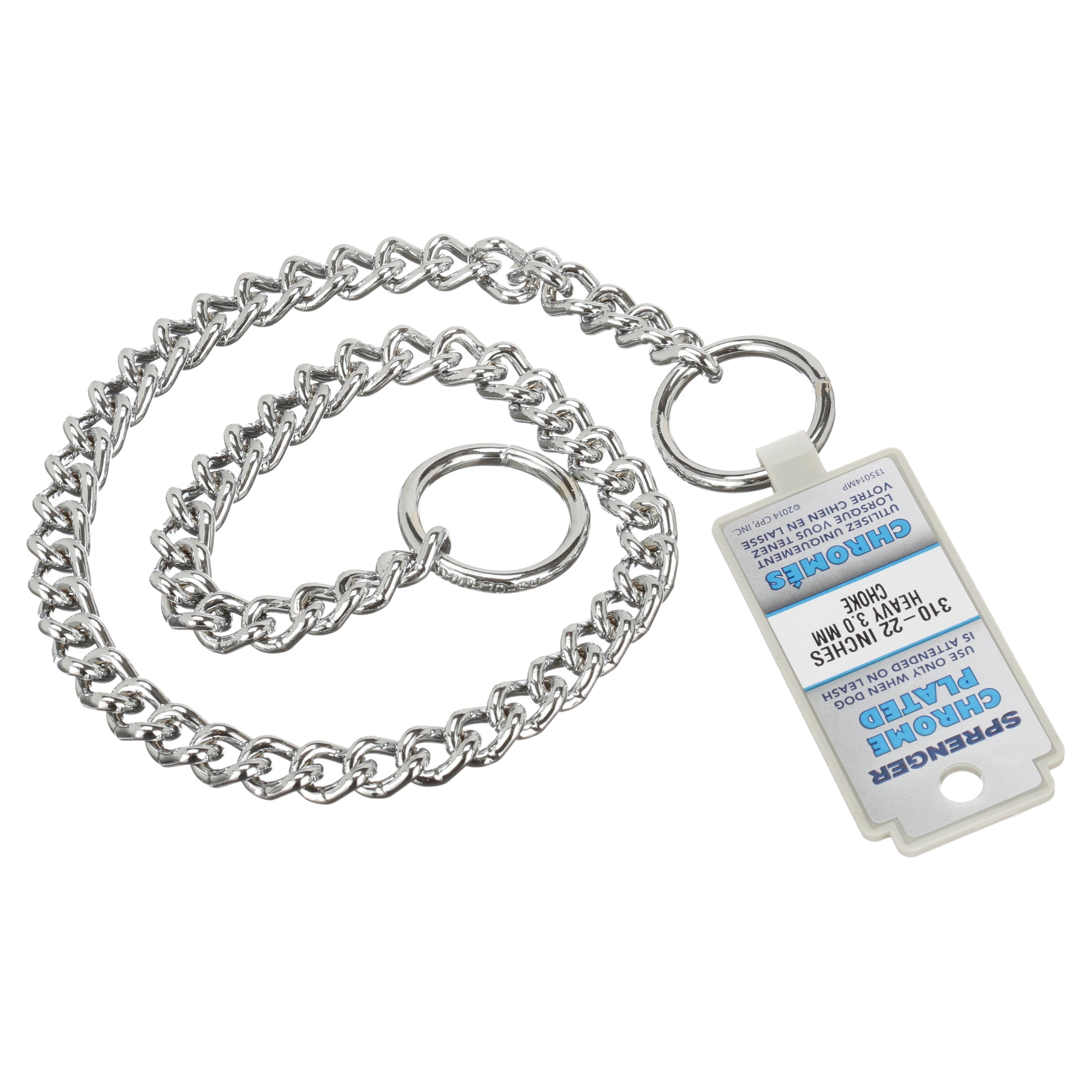 Herm Sprenger Dog Chain Training Collar， 3.0 mm x 22
