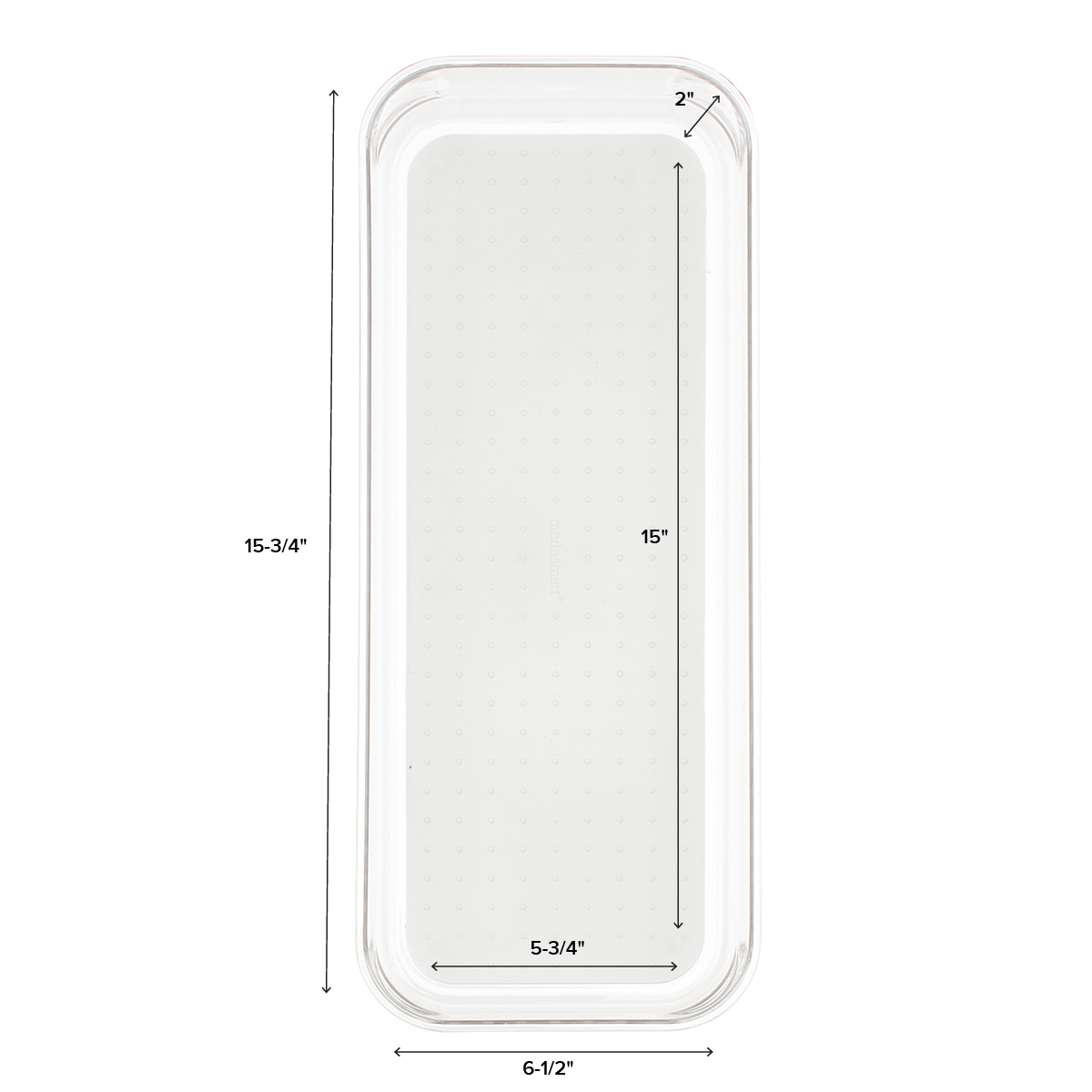 madesmart Clear Drawer Organizers