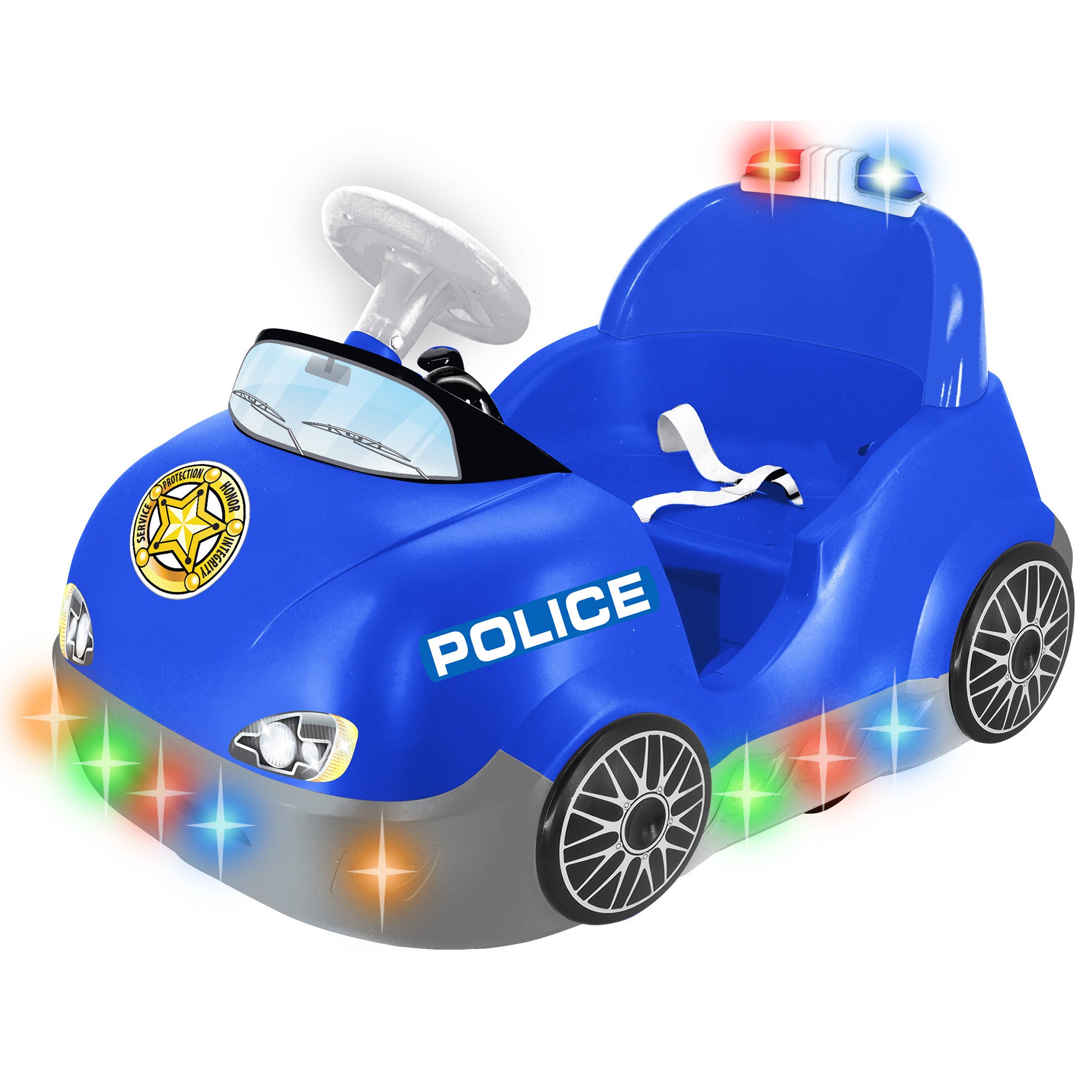Kiddieland: Car - Police - Baby Toddler 18-36 Months， Light and Sound. Includes Parents' RC