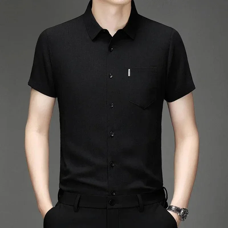 Camisa Social Belmond™ em Algodão de Alta Qualidade / Elegância e Conforto para o Homem Sofisticado