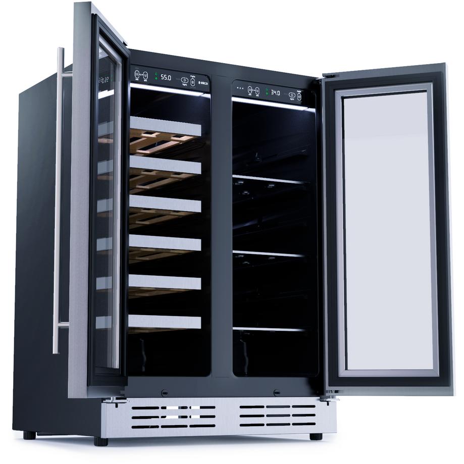 Elica Riserva 4.8 cu.ft. Freestanding Beverage and Wine Center EBF52SS1