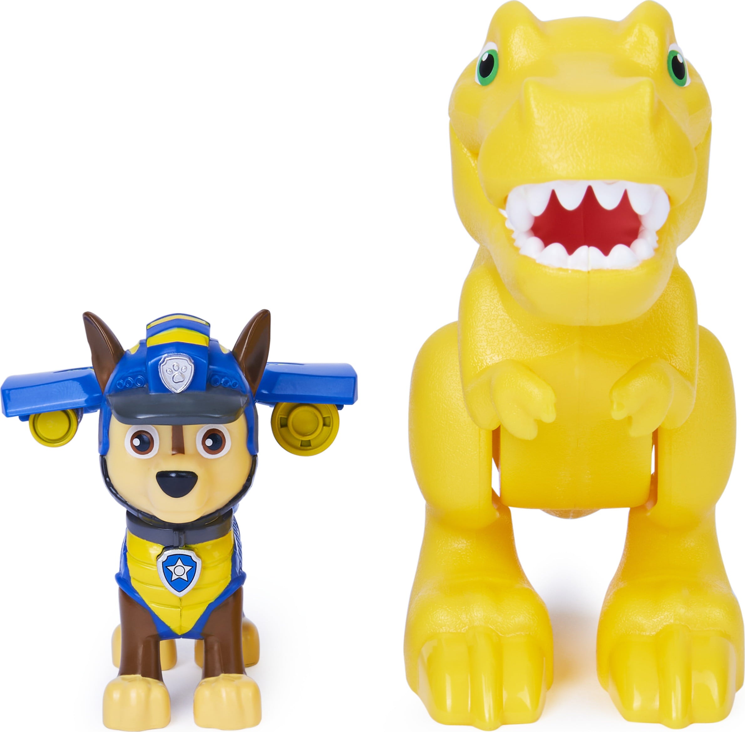 PAW Patrol， Dino Rescue Chase and Dinosaur Action Figure Set， for Kids Aged 3 and up