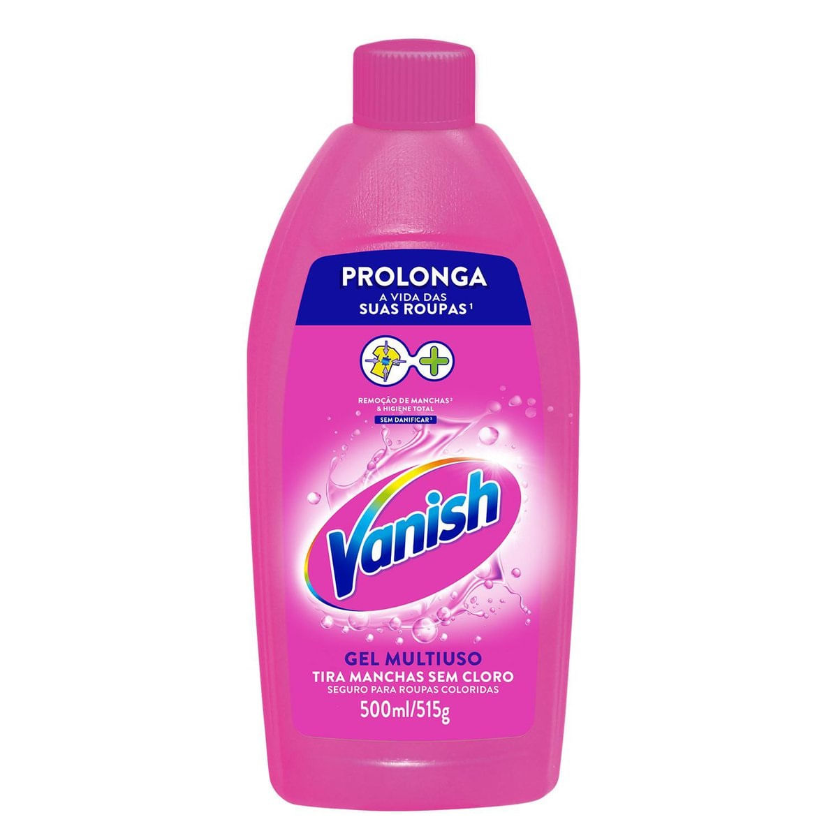 Tira Manchas em Gel Vanish Multiuso para roupas coloridas 500ml