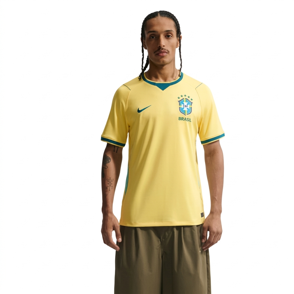 Brazil 26/27 I Home Jersey World Cup - Fan Version