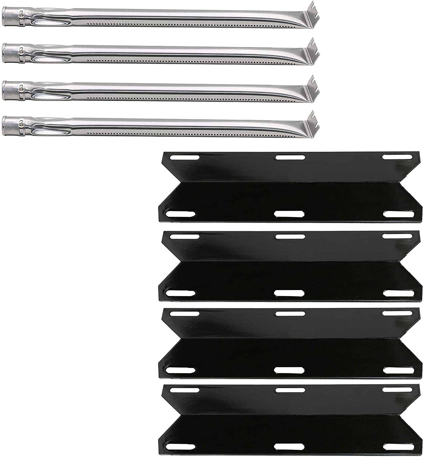 Repair Kit for Nexgrill 720-0304, 720-0289 Gas Grill, Heat Plates and Burners Set