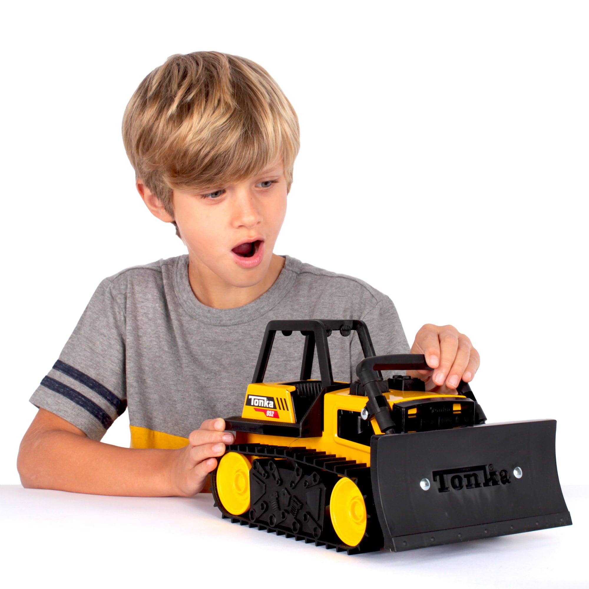 Tonka - Steel Classics - Bulldozer - Built Tonka tough with Real Steel!