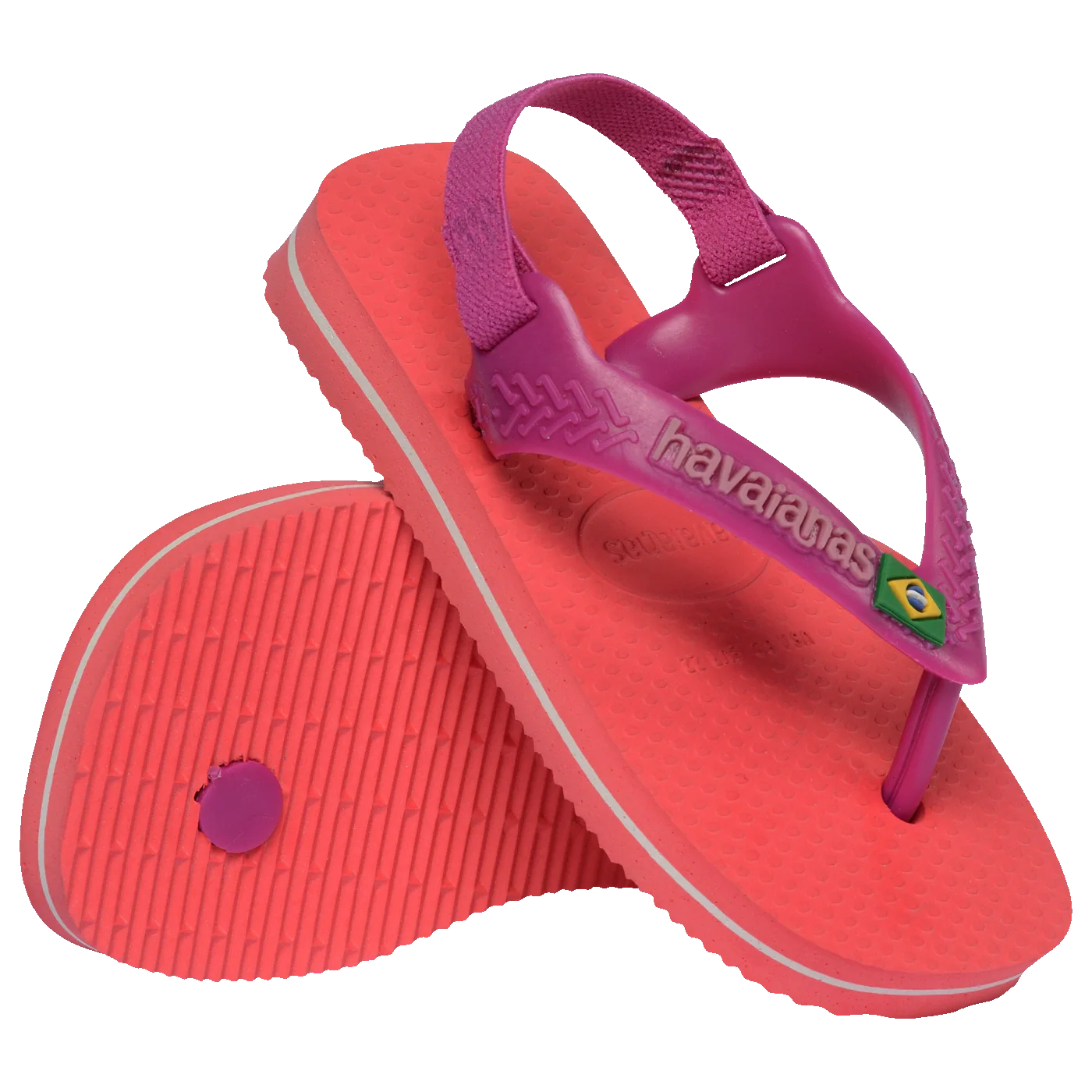 Chinelo Havaianas Baby Brasil Logo