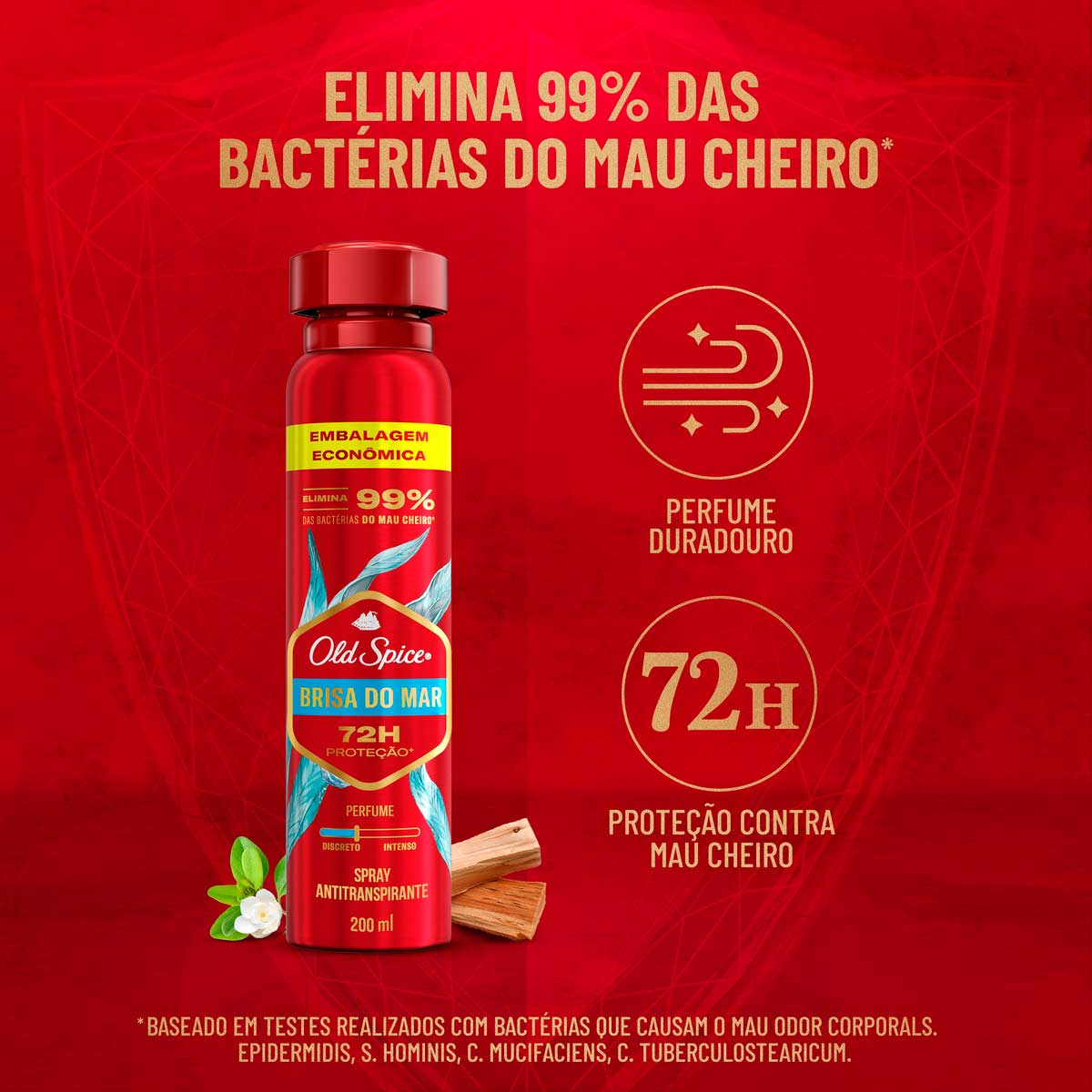 Desodorante Aerossol Old Spice Brisa do Mar 200ml