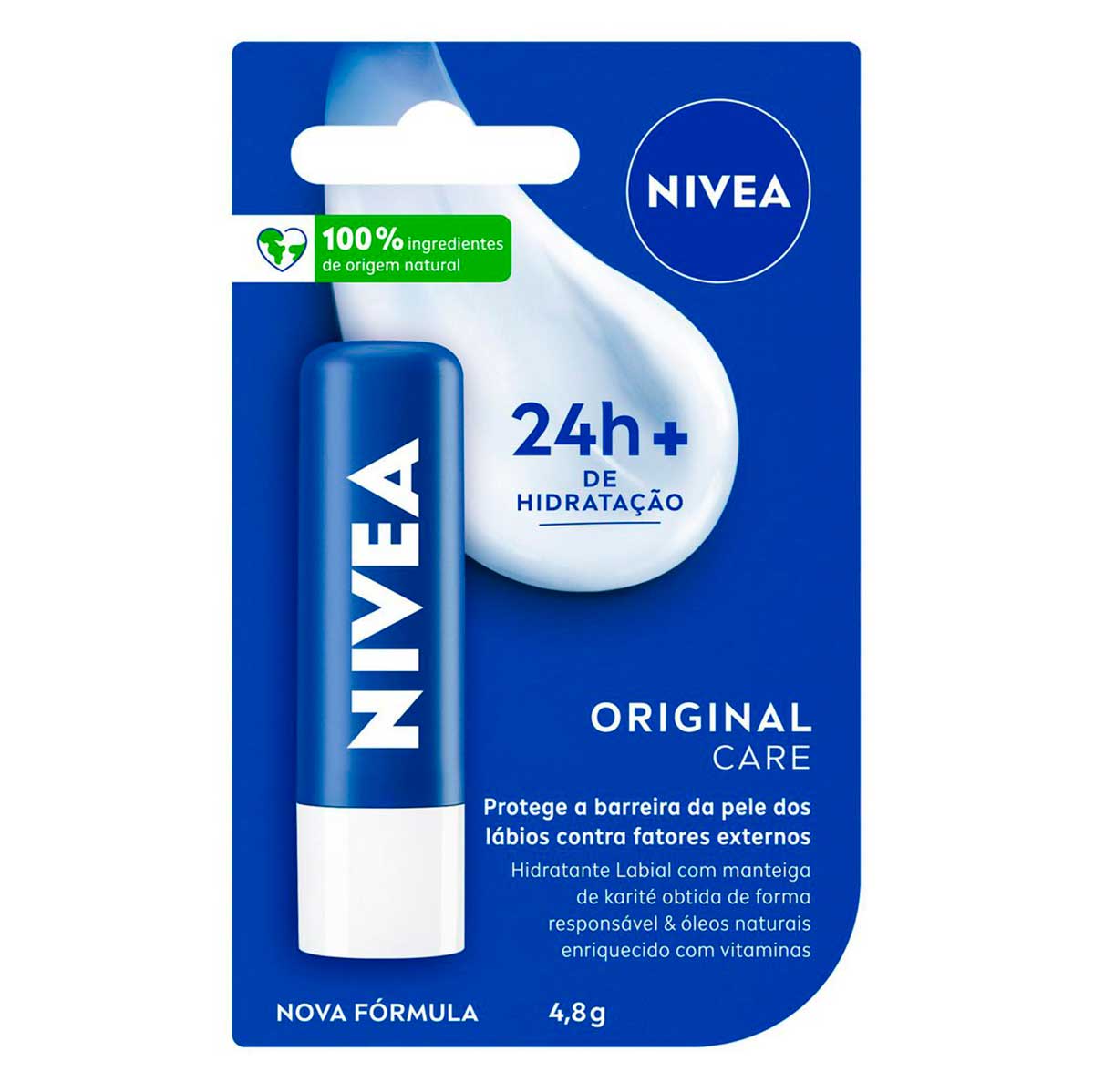 Hidratante Labial NIVEA Original Care 4,8g