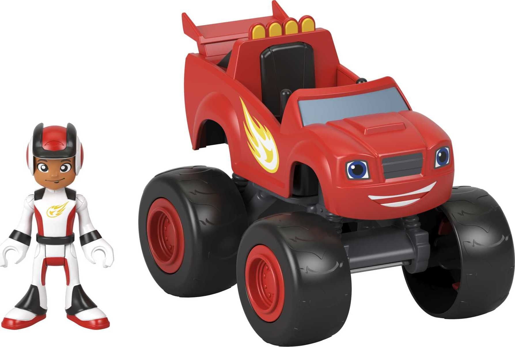 Blaze and The Monster Machines Blaze and Aj Vehicle and Figure Set