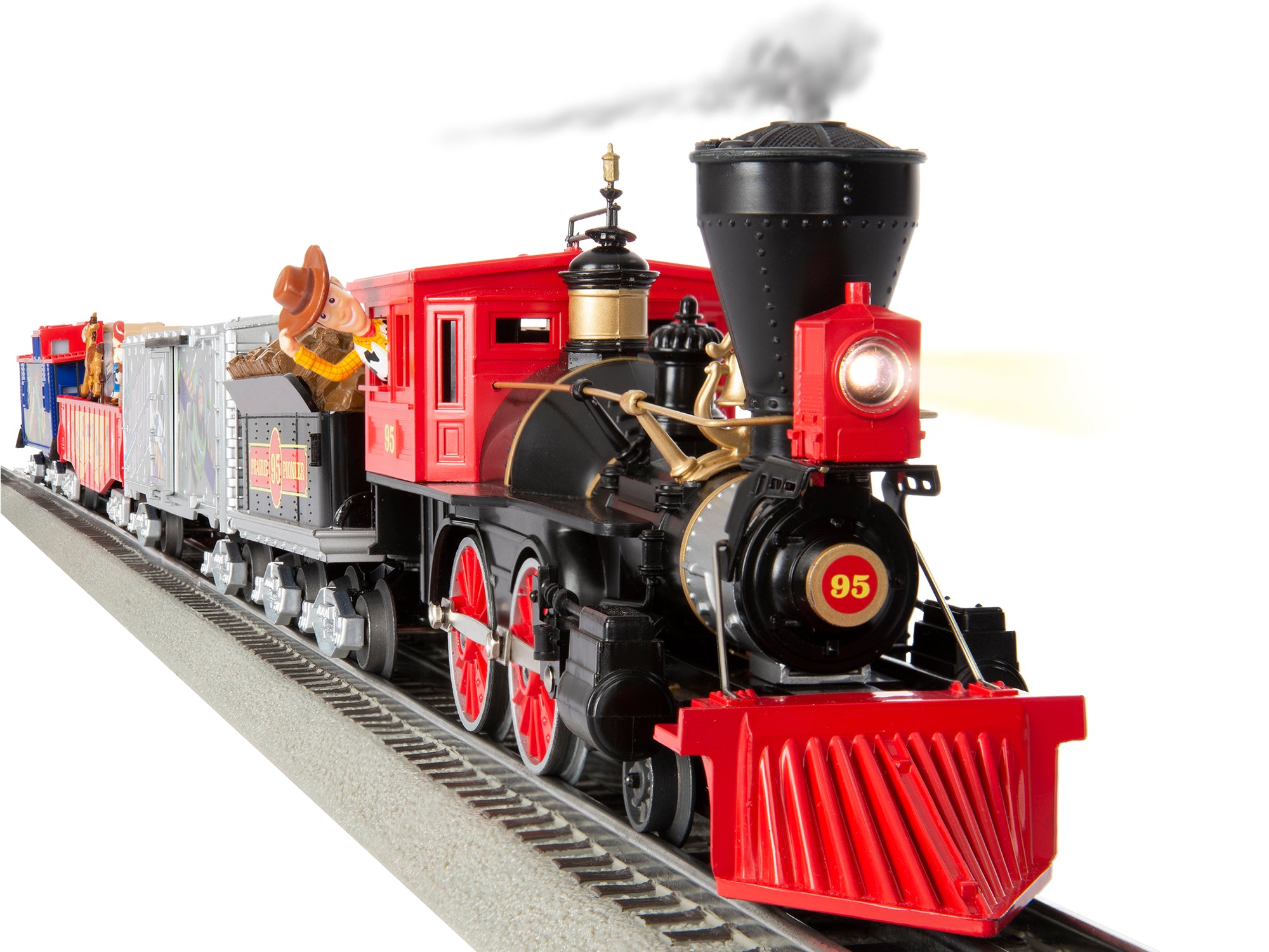 Lionel Disney Pixar Toy Story Electric O Gauge Model Train Set with Remote and Bluetooth Capability
