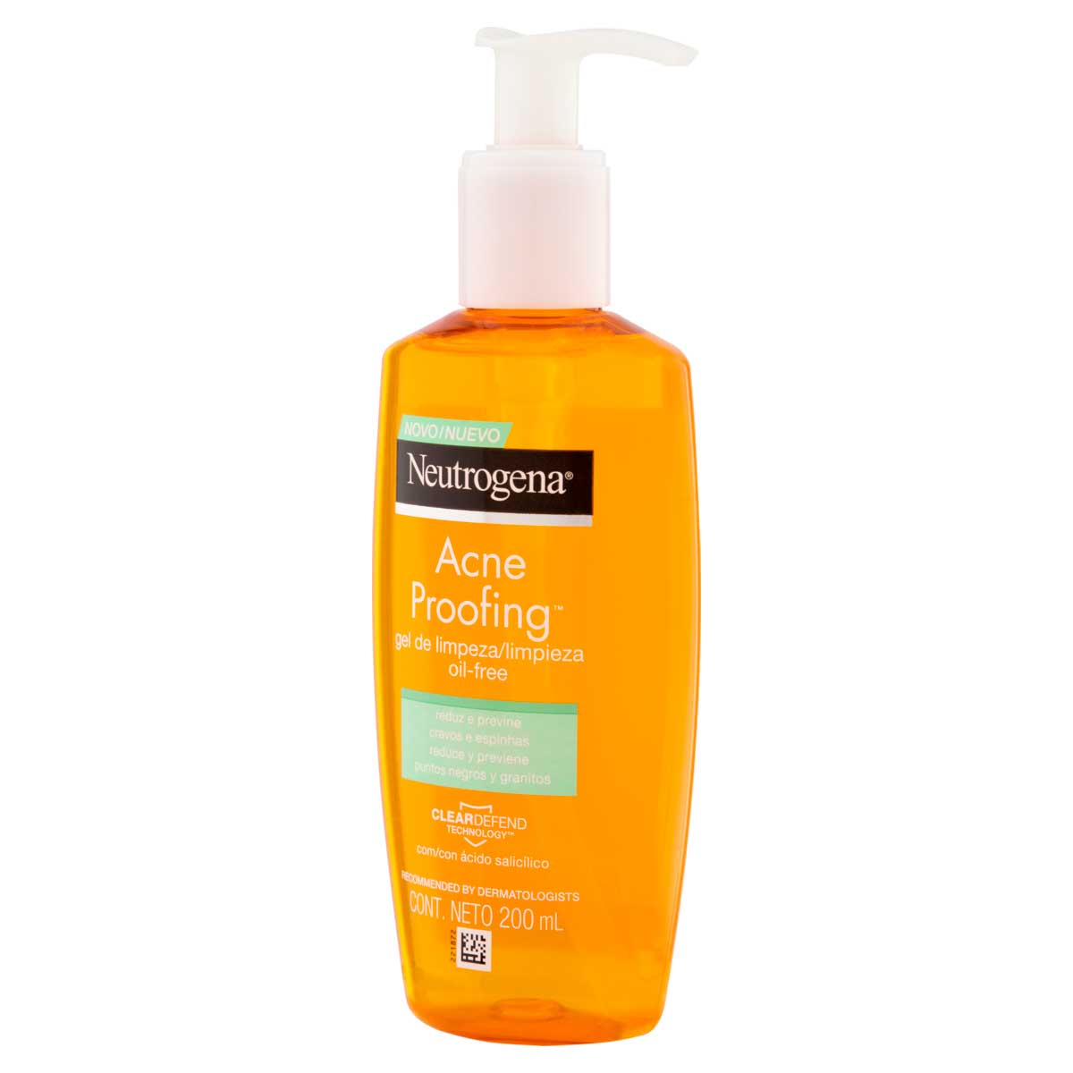 Gel de Limpeza Neutrogena Acne Proofing Frasco 200ml