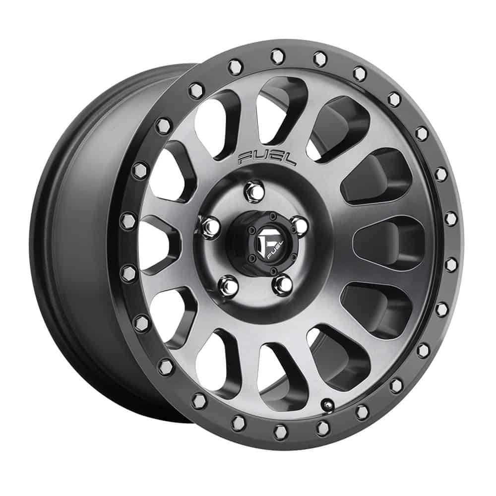 Fuel 1PC D601 VECTOR D601 18X9 8X6.5 MT-GNMTL-BBR 01MM