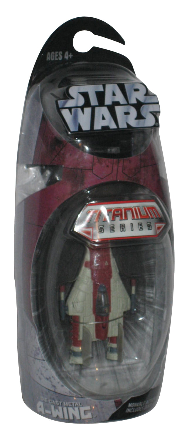 Star Wars Titanium Series (2005) A-Wing Die-Cast Toy Vehicle