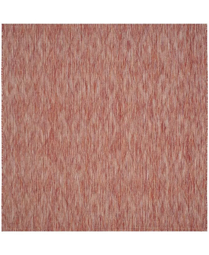 Safavieh Courtyard Red 6'7