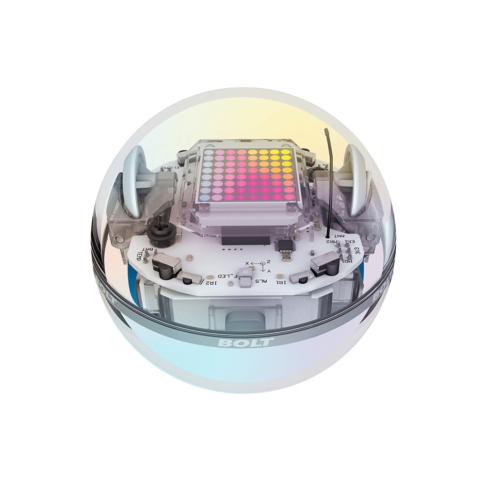 Sphero Bolt | Educational Toy for Kids， App-Enabled Robot Ball with Sensors， Programming Robot | Mini programmable robot toy for kids