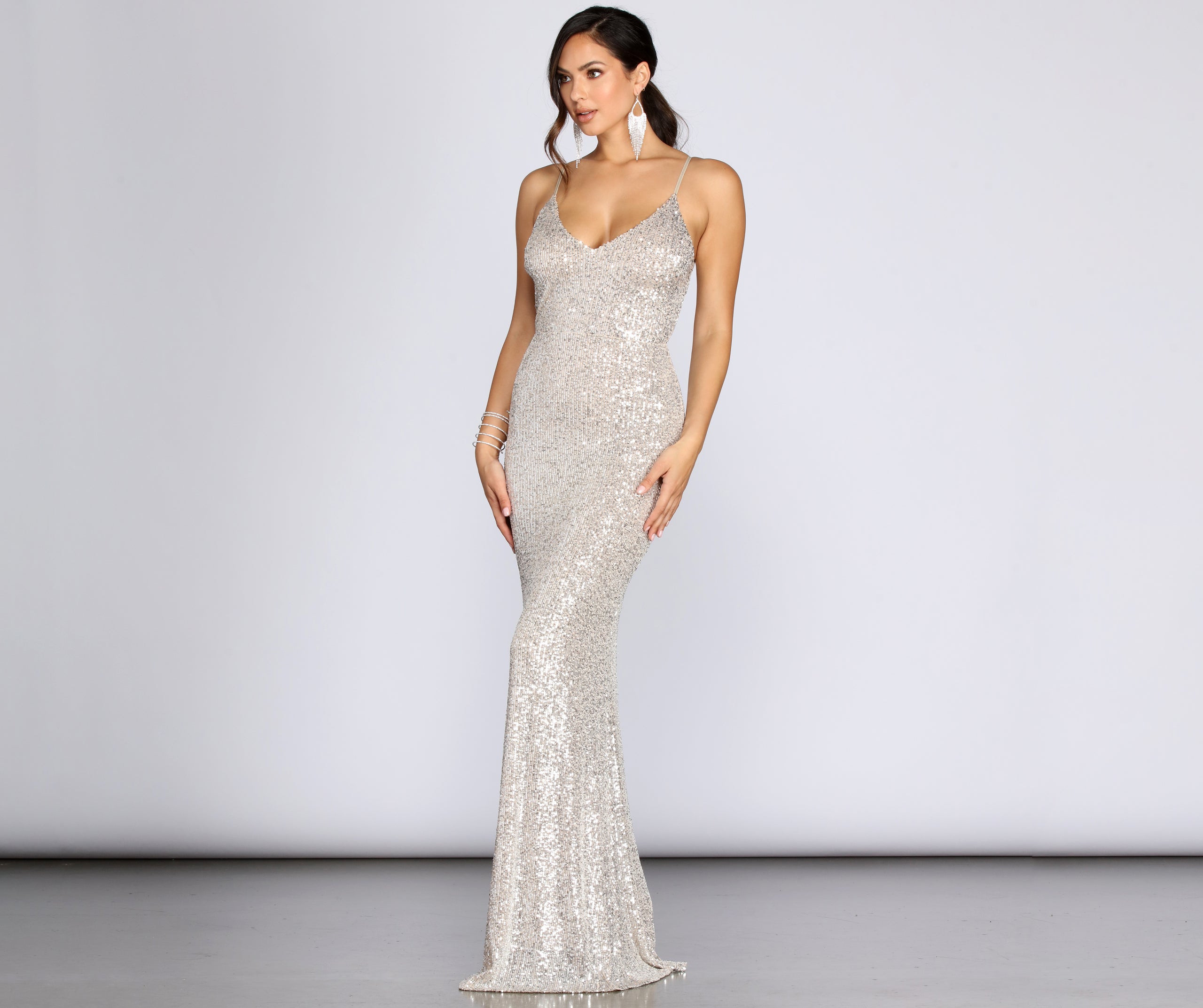 Teagan Sequin Gown