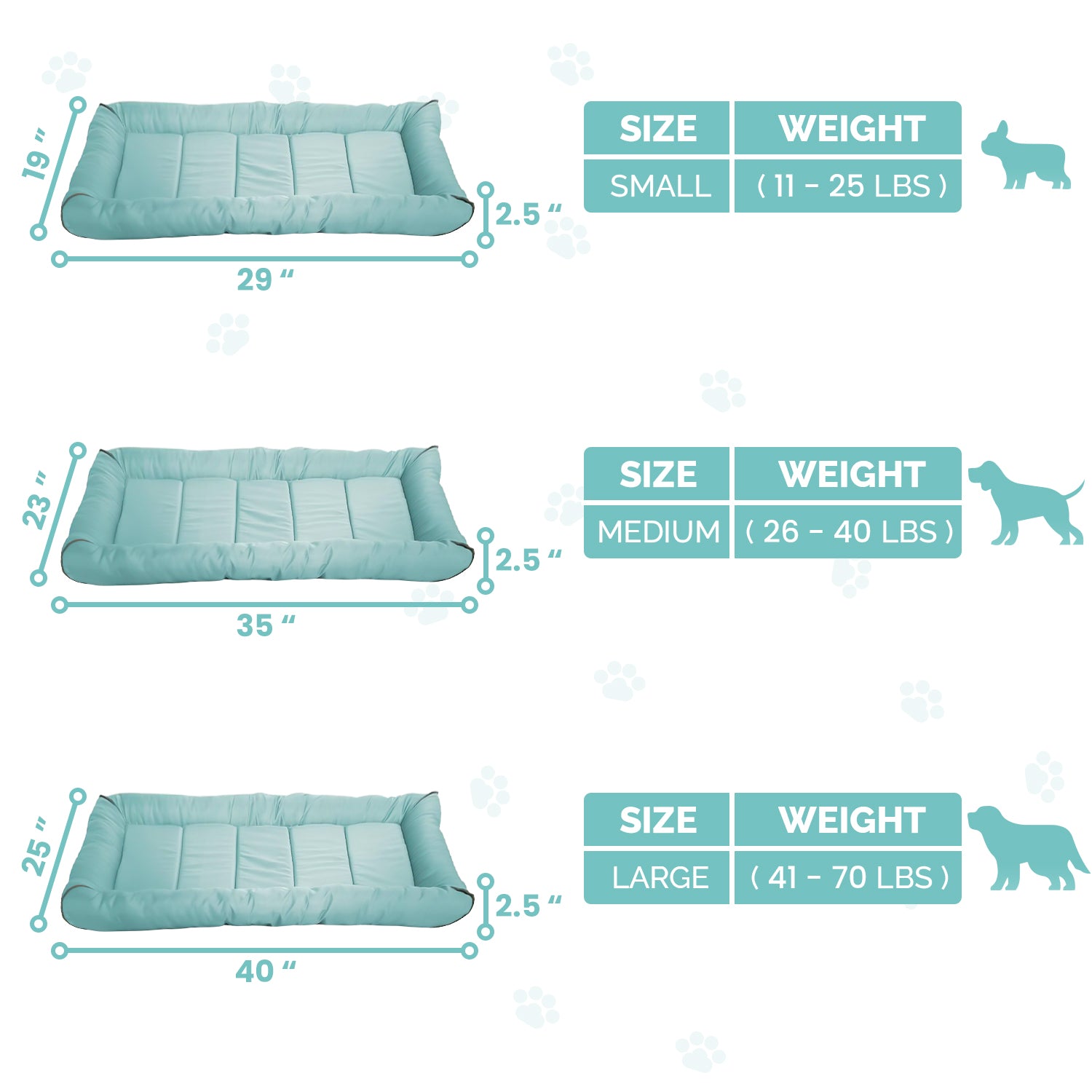 Precious Tails Xtra Tuff Crate Cat Dog Mat - Small