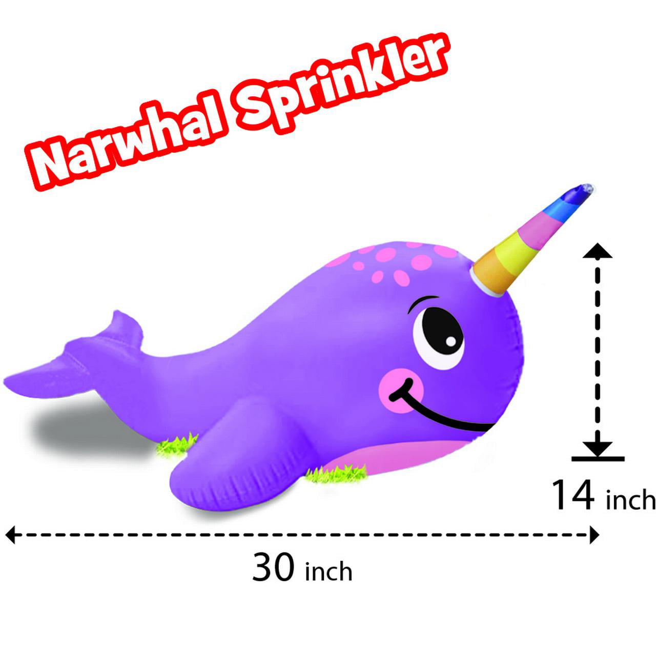 Little Tikes LT Narwhal Spray Pool， Kids ages 3-6