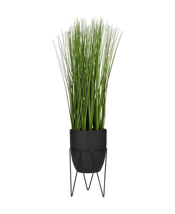 Rosemary Lane Contemporary Tall Wheatgrass Artificial Plant， 21.4