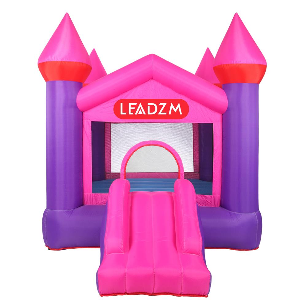 SalonMore Kids Safety Inflatable Bounce House Jumper Slide w/ 350W Blower