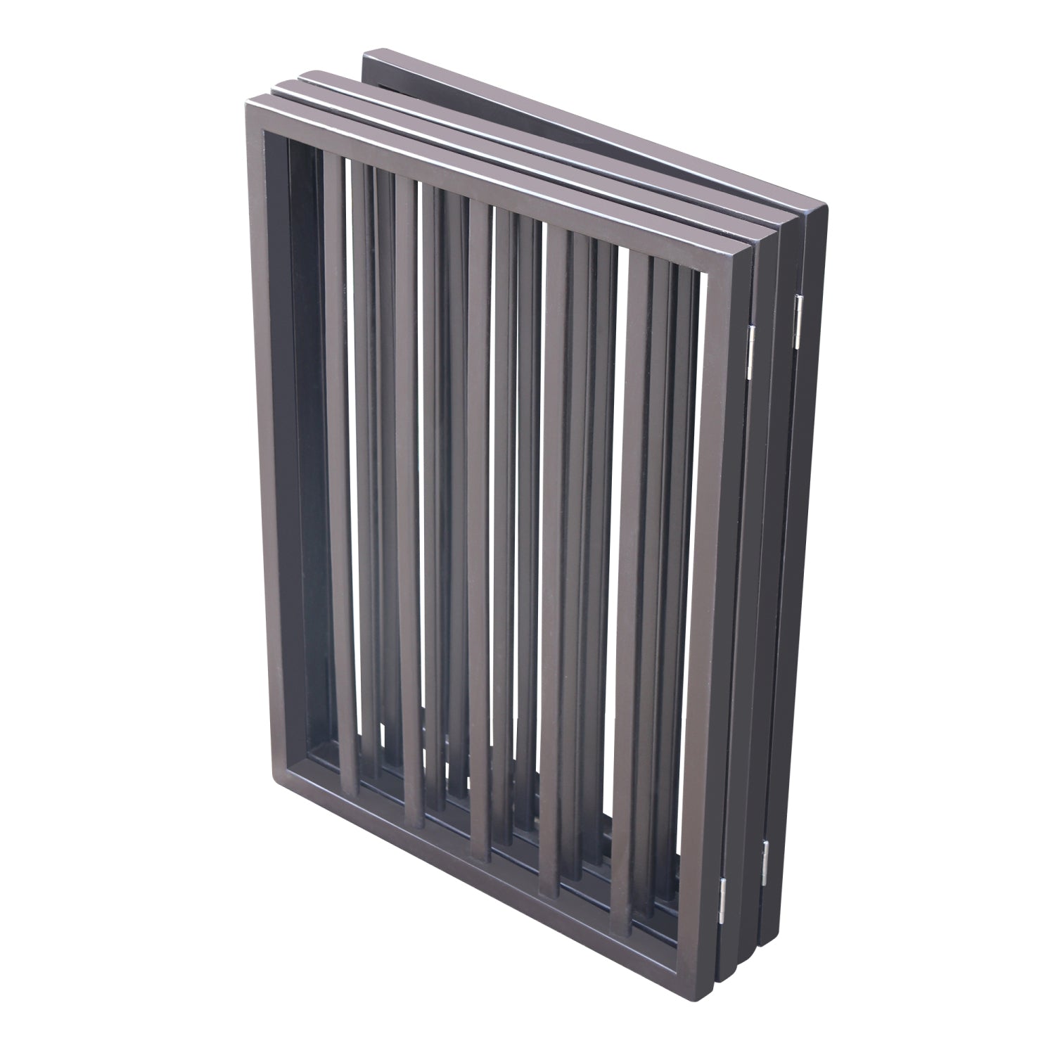 SUGIFT Pet Gate–Dog Gate for Doorways， Stairs or House – Freestanding， Folding， Accordion Style， Wooden Indoor Dog Fence by Petmaker