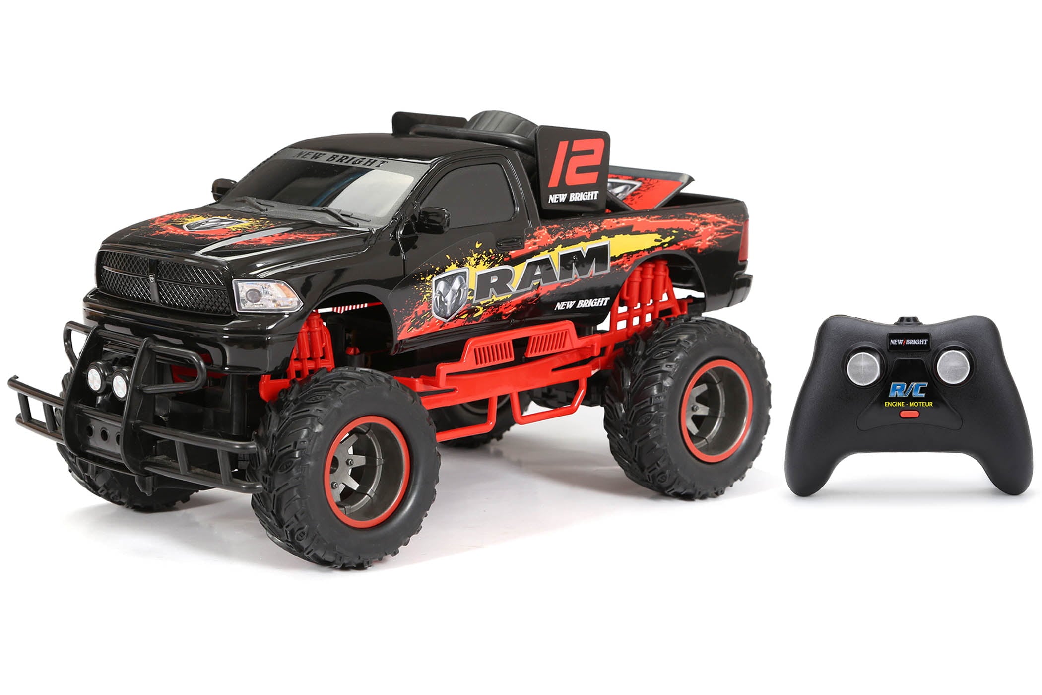 New Bright (1:10) RAM Battery Radio Control Truck， 61079LSU-1K