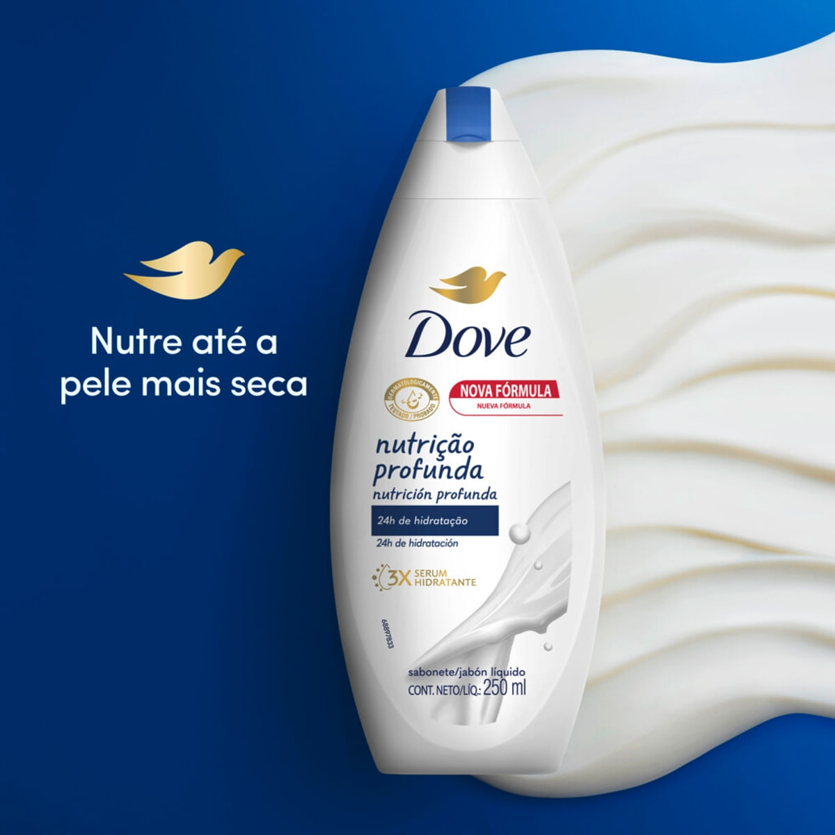 Sabonete Liquido Dove Nutricao profunda 250ml