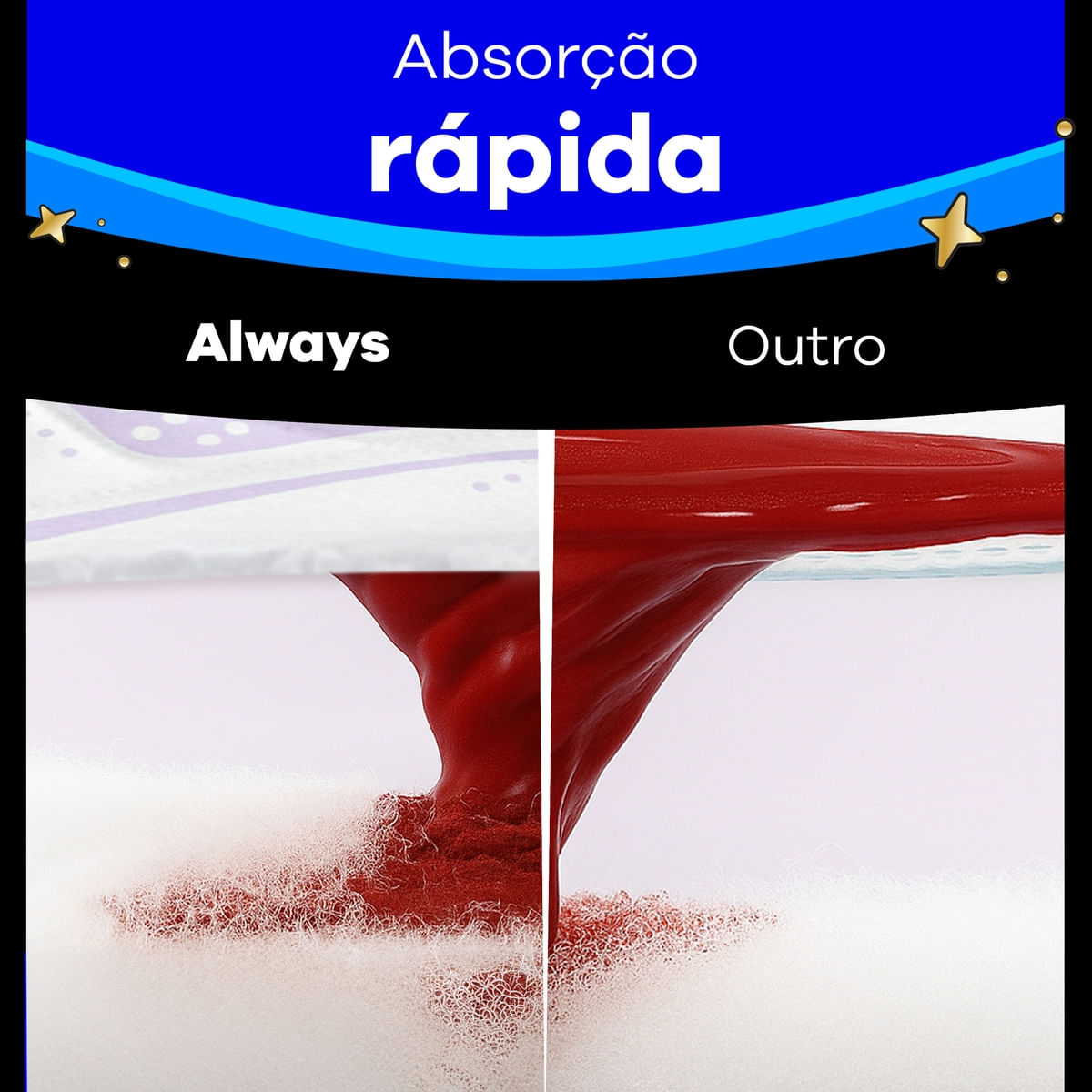 Absorvente Always Noite Ultra Suave com Abas 32 Unidades