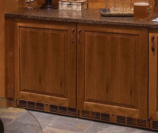 Perlick 48 Inch ADA Compliant Series Panel Ready Wine Cooler Pair with HA24WB42L Left Hinge Solid Door Wine Cooler and HA24WB42R Right Hinge Solid Door Wine Cooler