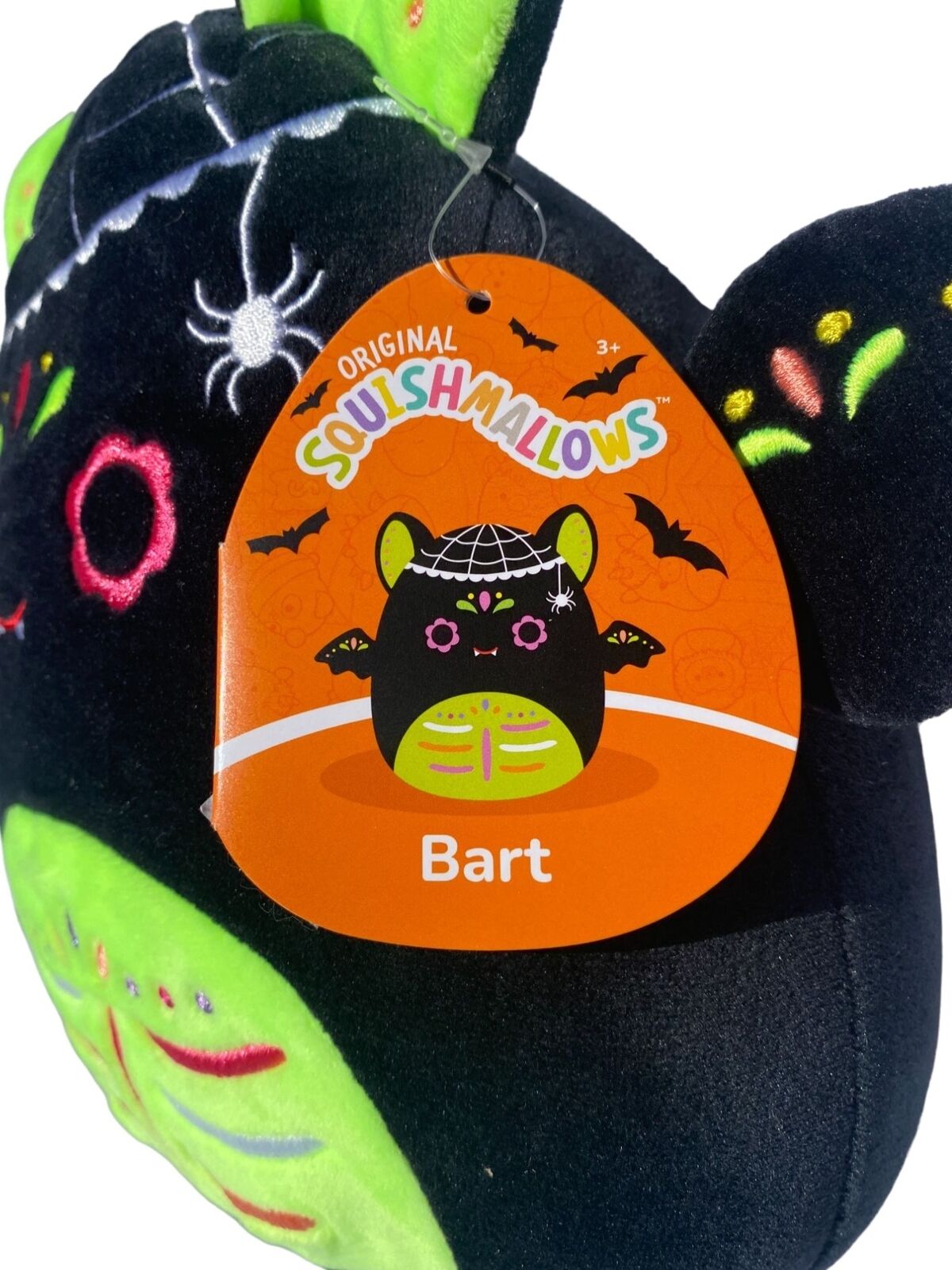 Squishmallow Bart the Bat Day of the Dead 8