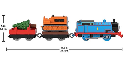 Thomas and Friends Thomas and Terence， battery-powered motorized toy train for preschool kids ages 3 years and up