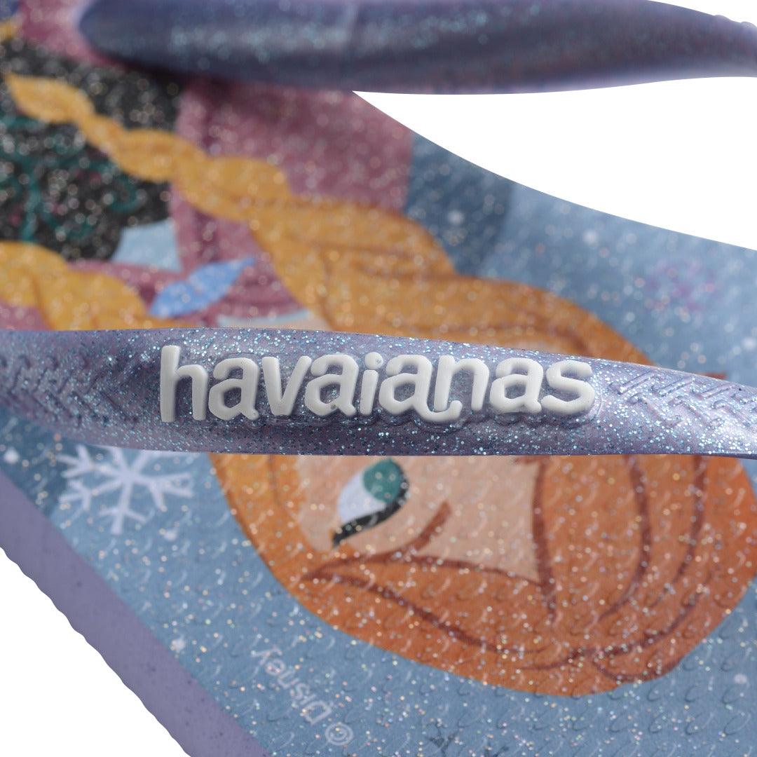 Chinelo Havaianas Infantil Slim Frozen Lilás