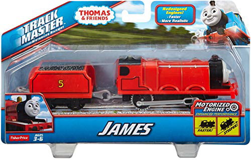 Thomas and Friends Fisher-Price TrackMaster， Motorized James Engine