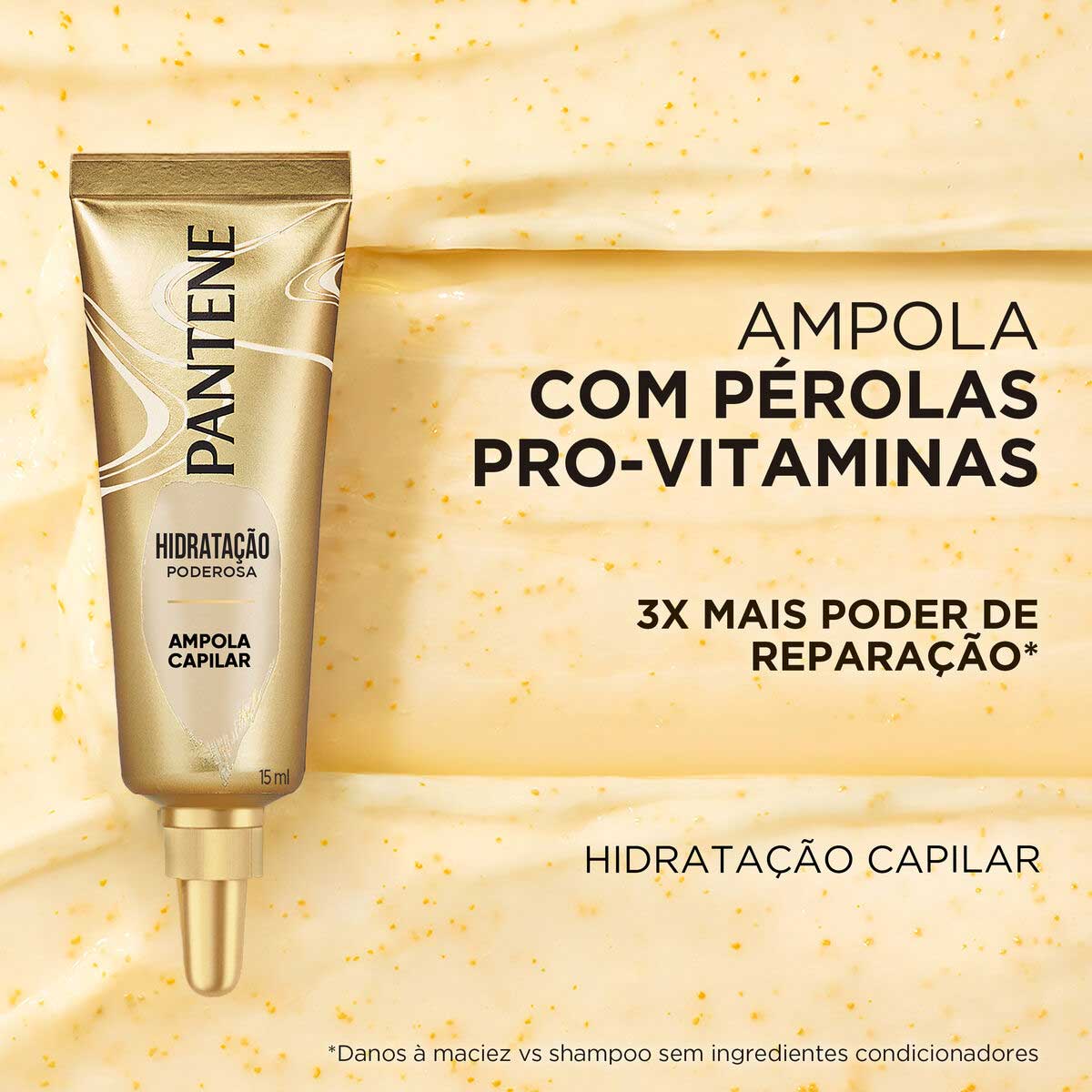 Kit Ampola Capilar Pantene Hidratacao 45ml