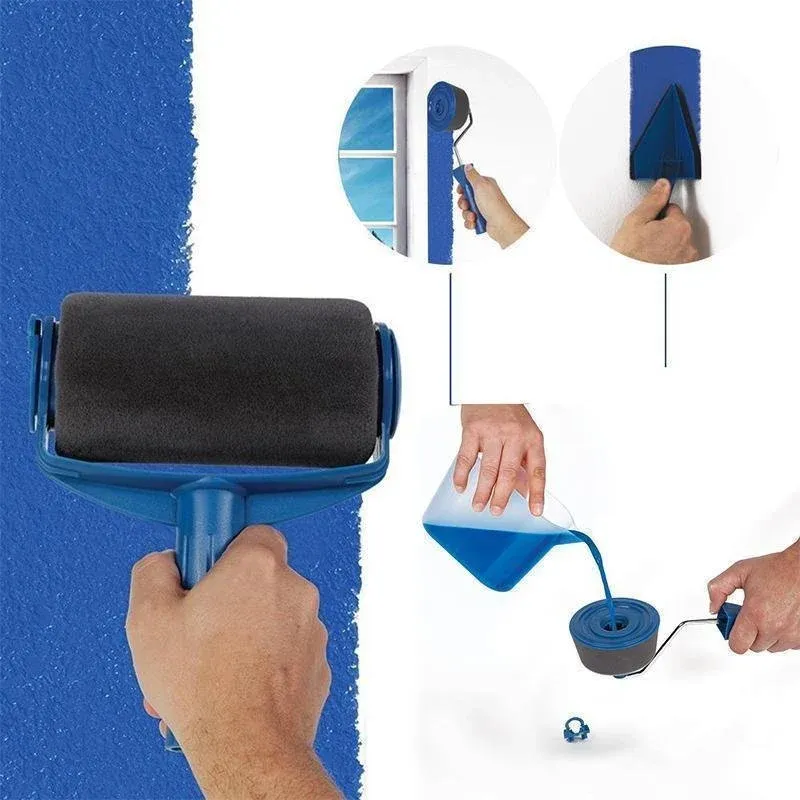 🔥BIG SALE - 48% OFF🔥🔥🧰Paint Roller Brush Painting Handle T
