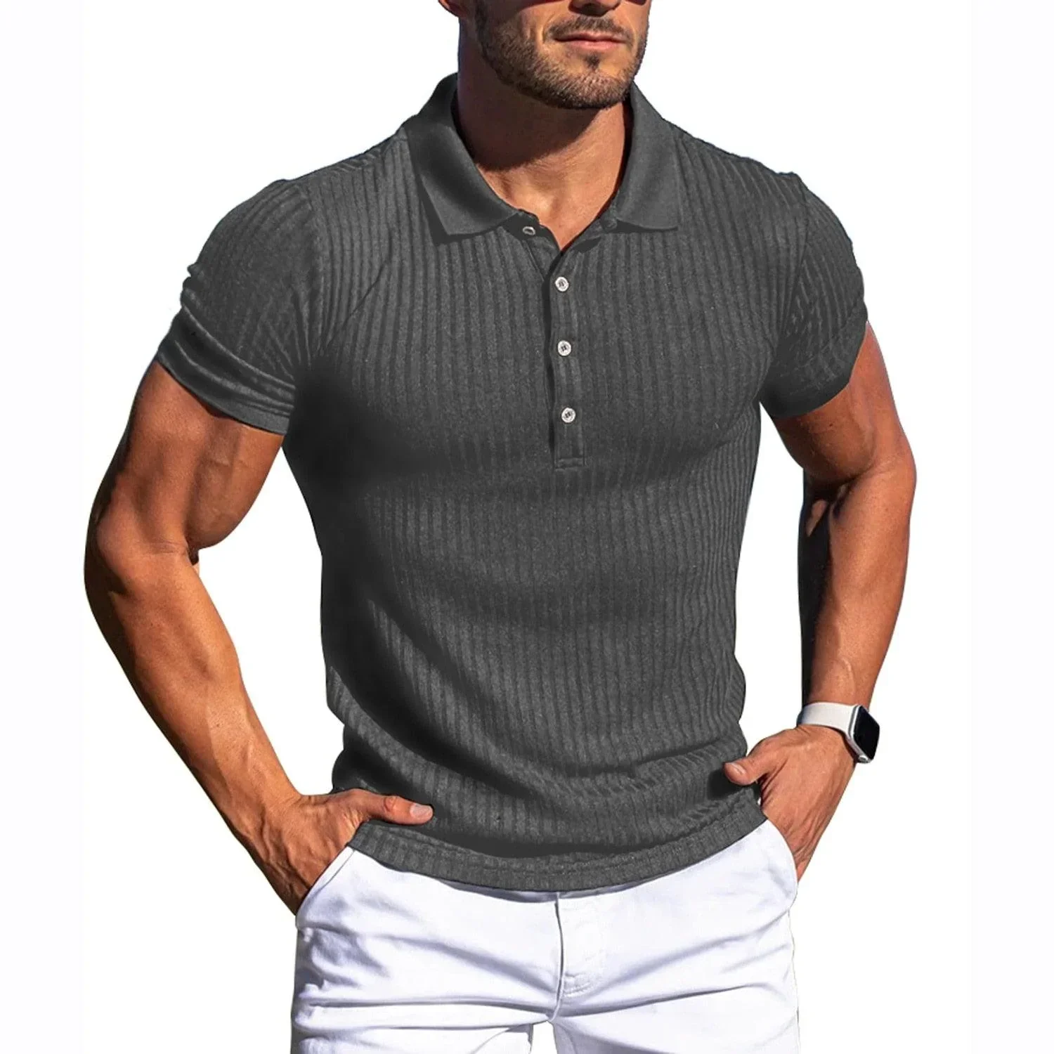 Camiseta Polo Tecido Premium - Polo Prime / Eleve seu estilo com a Camiseta que combina qualidade e elegância!