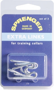Coastal Pet Products Herm. Sprenger Extra Links for Dog Prong Collars 2.25mm Silver