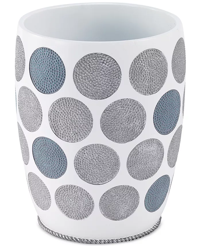Avanti Dotted Circle Wastebasket