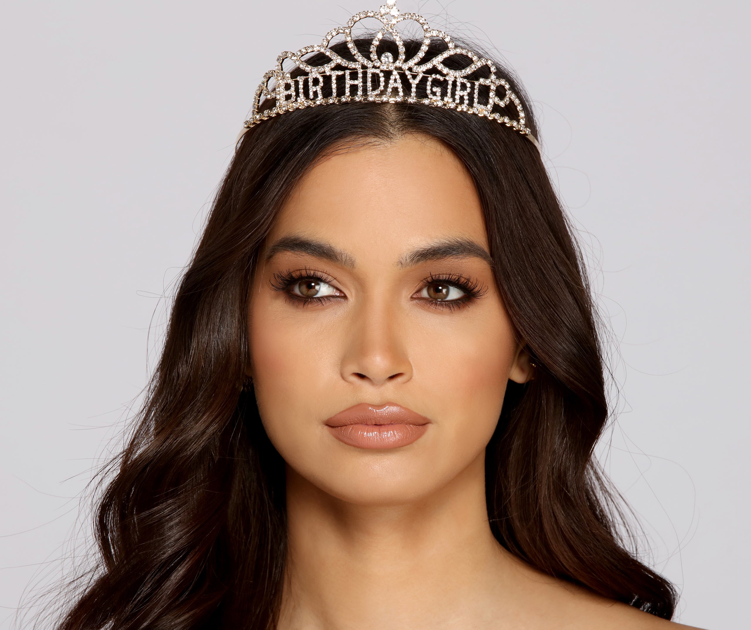 Birthday Girl Rhinestone Tiara