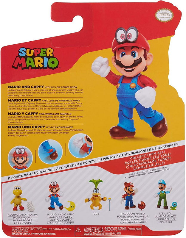 Mario Wear Cappy With Yellow Power Moon W24