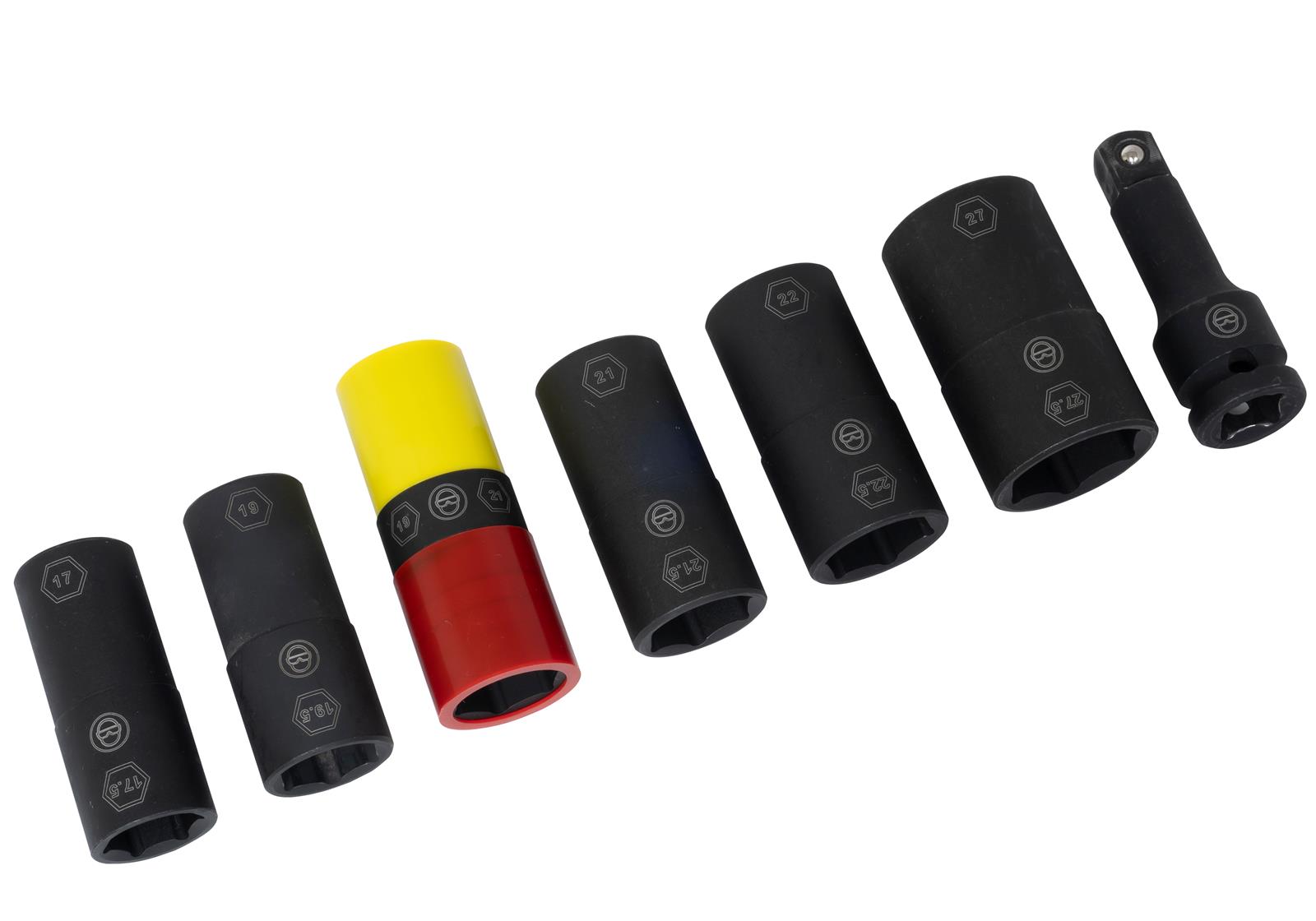 Lisle 12950 Lisle 7-Piece Lug Nut Flip Socket Sets