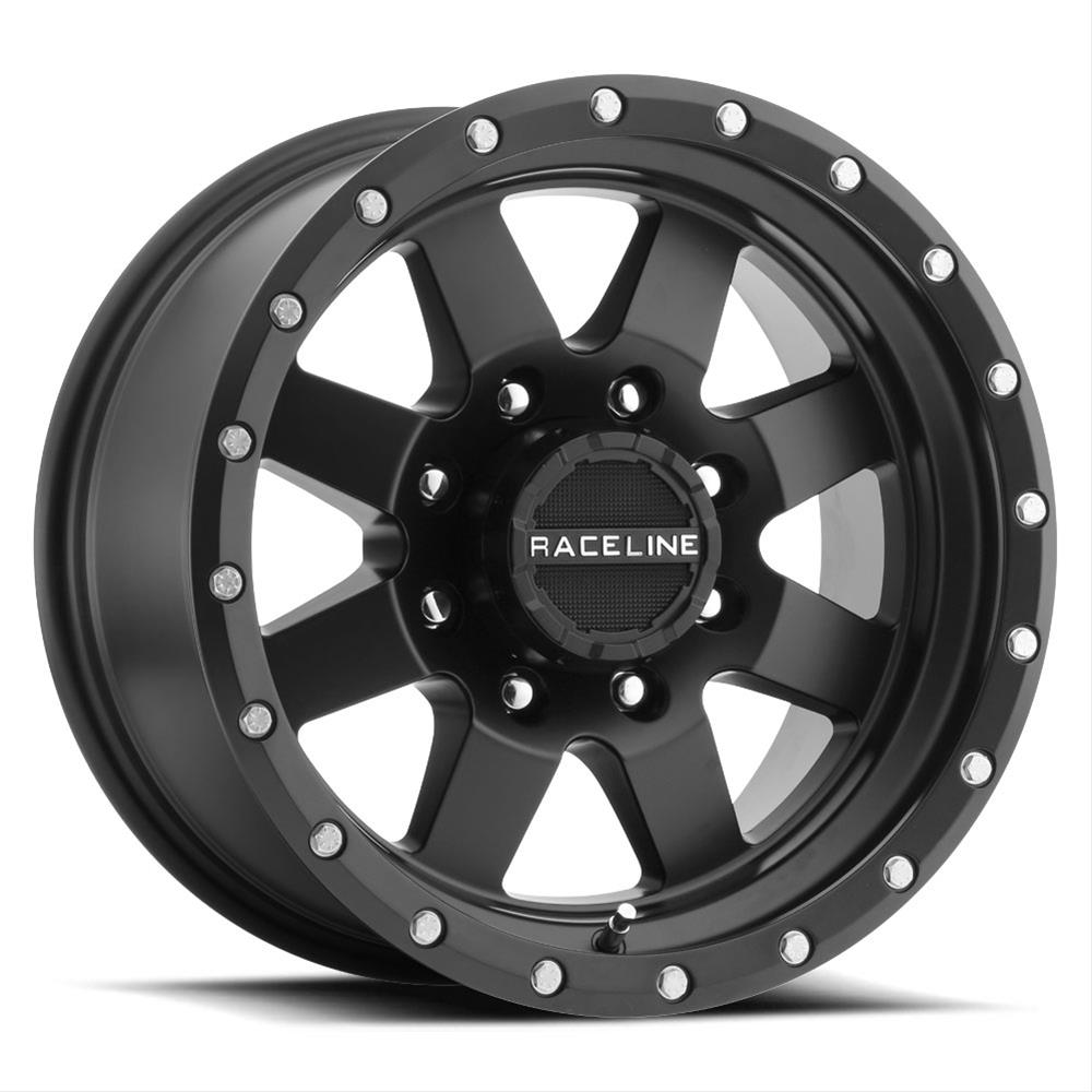 Raceline Wheels 935B-79081-12 Raceline Wheels 935B Defender Matte Black Wheels