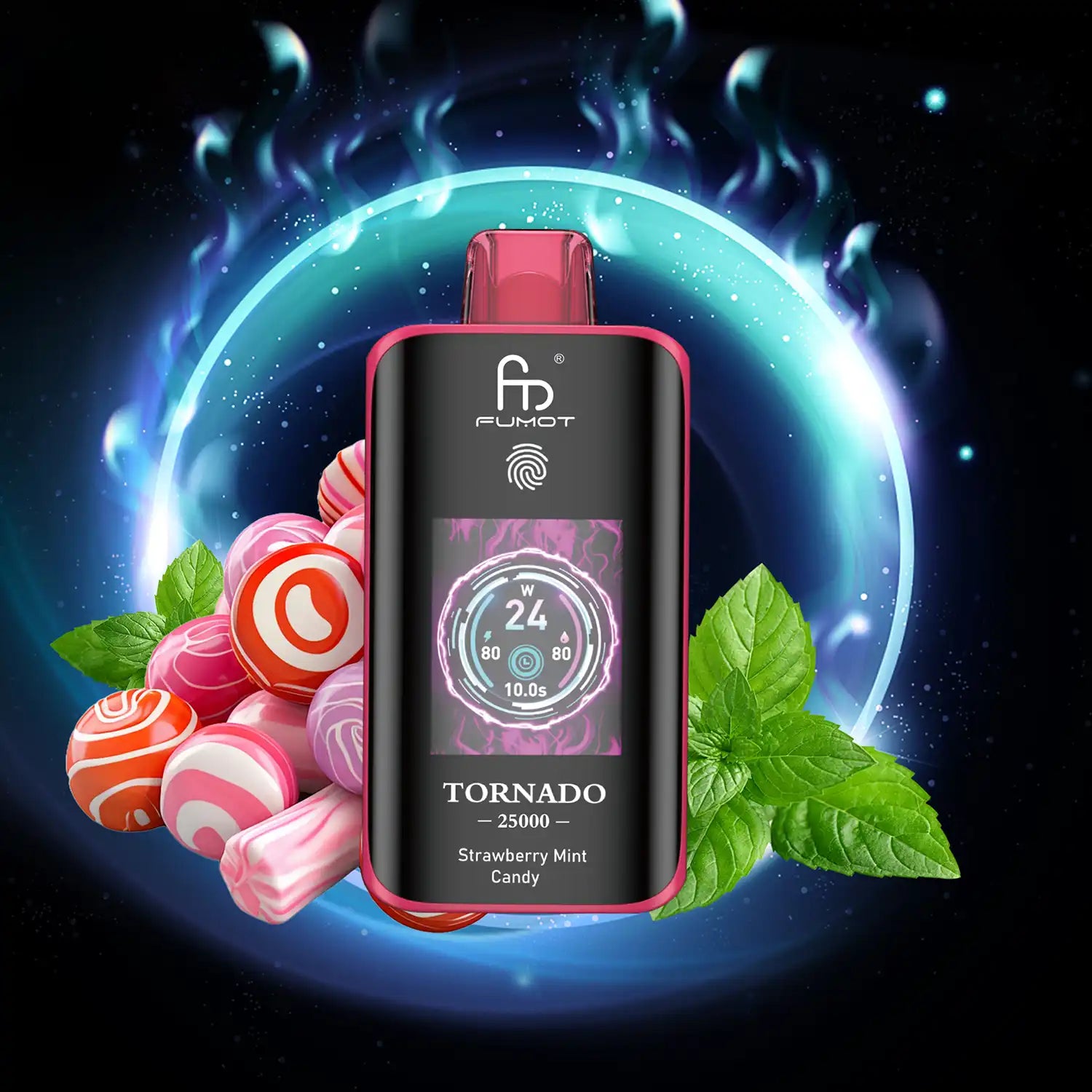 Fumot Tornado Vape 25000 - Strawberry Mint Candy