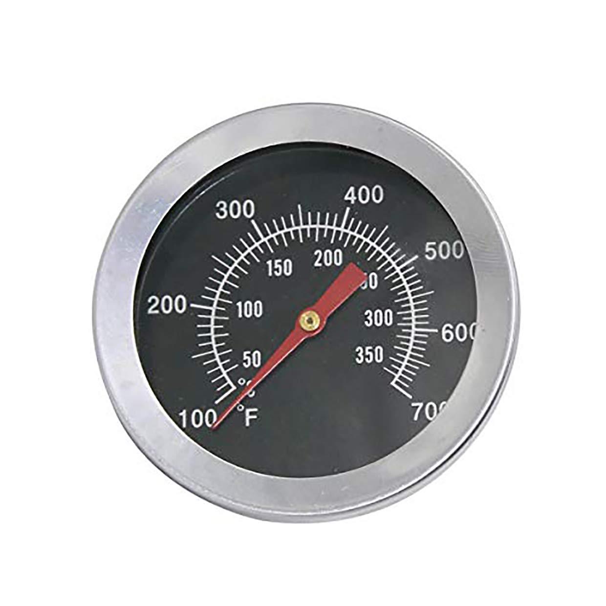 BBQ 2'' Grill Thermometer Smoke Temp Gauge for Backyard Gas Grills
