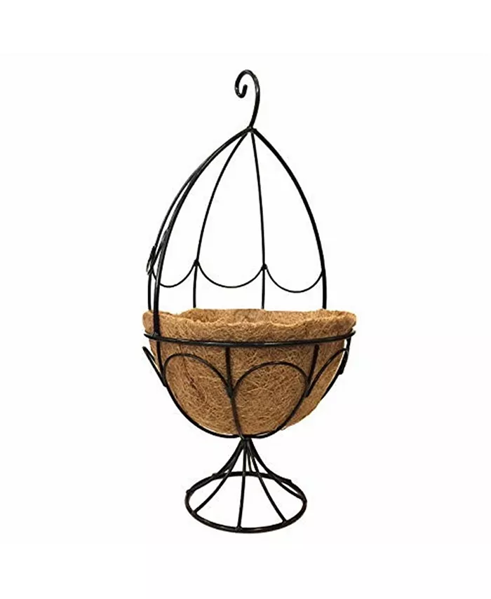 Gardener's Select 13062179 Metal Plant Stand， Black