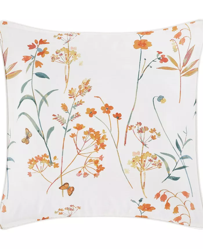 J by J Queen Bridget Quilted Decorative Pillow， 18