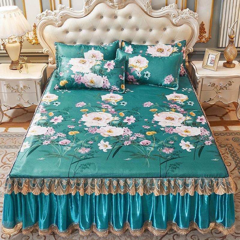 Conjunto Reino Encantado / 3 Peças em 100% Cetim